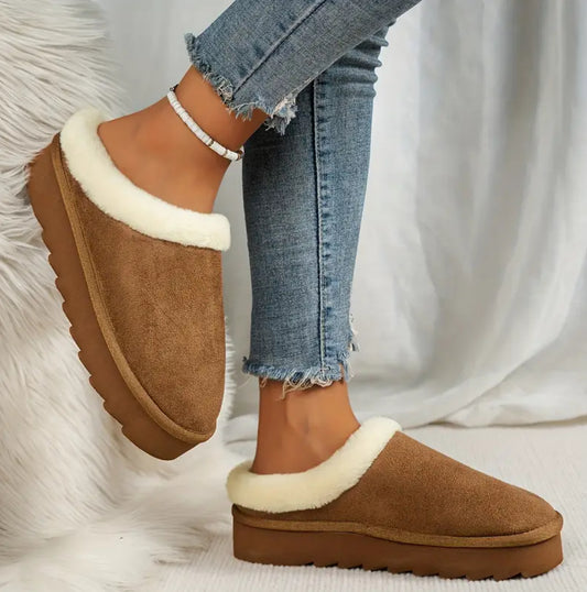 Suede Cover Top Slips